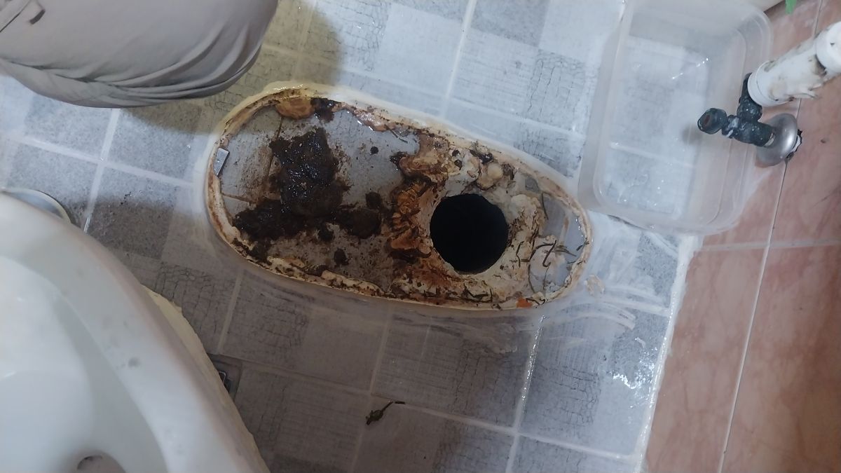 변기막힘 작업